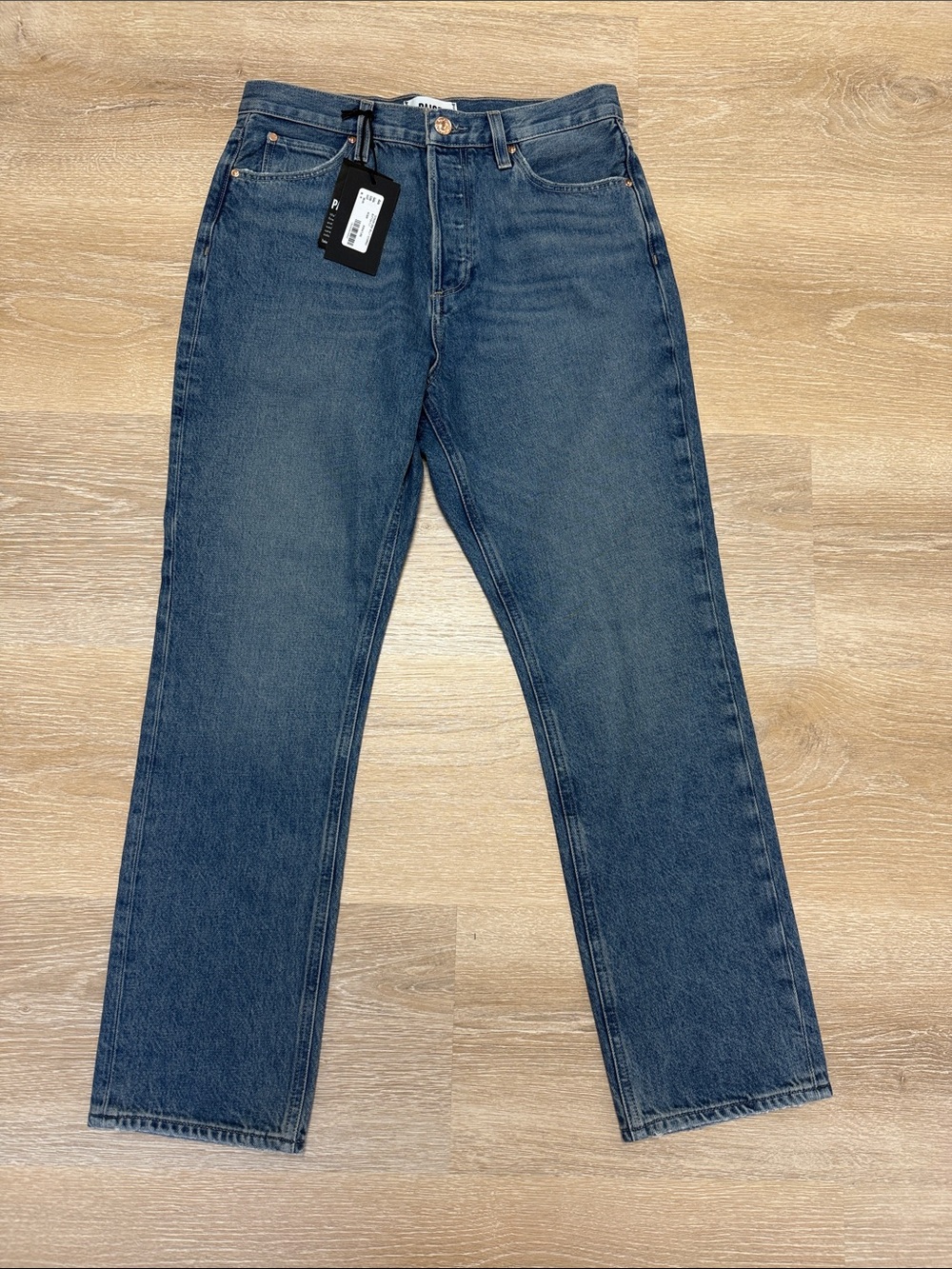 Paige Button Fly Denim